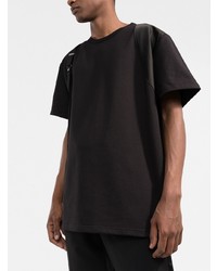 Alexander McQueen Harness Strap Cotton T Shirt