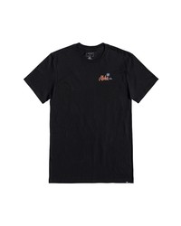 Quiksilver Hi Sun Palm Graphic Tee In Black At Nordstrom