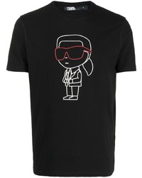 Karl Lagerfeld Ikonik Karl Crew Neck T Shirt