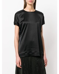 Cédric Charlier Lace Up Sleeves T Shirt