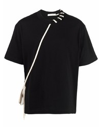 Craig Green Laced Short Sleeve T Shirt