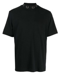 Fred Perry Laurel Wreath High Neck T Shirt