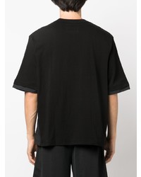 Sacai Layered Detail Jersey T Shirt