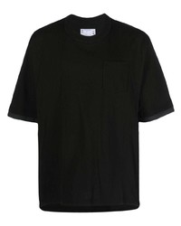 Sacai Layered Detail Jersey T Shirt