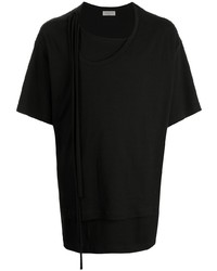 Yohji Yamamoto Layered Look Cotton T Shirt