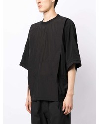 SONGZIO Layered Ruched Cotton T Shirt