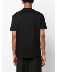 Versace Logo Appliqu Cotton T Shirt