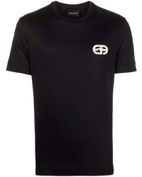 Emporio Armani Logo Embossed T Shirt