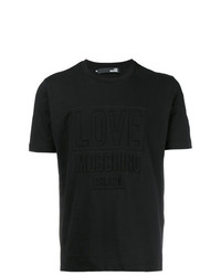 Love Moschino Logo Embossed T Shirt