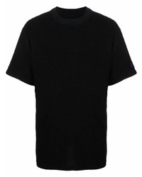 Needles Logo Embroidered Cotton T Shirt
