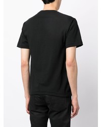 BAPE BLACK *A BATHING APE® Logo Patch Cotton T Shirt