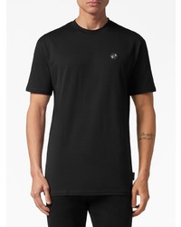 Philipp Plein Logo Patch Cotton T Shirt