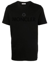 Moncler Logo Patch Cotton T Shirt