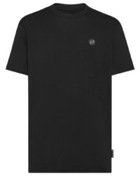 Philipp Plein Logo Patch Cotton T Shirt