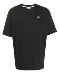 lacoste live Logo Patch Crew Neck T Shirt