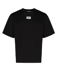 Dolce & Gabbana Logo Patch Short Sleeve T Shirt