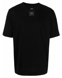 Fendi Logo Patch Short Sleeve T Shirt