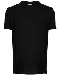 DSQUARED2 Logo Patch Short Sleeve T Shirt