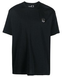 Raf Simons X Fred Perry Logo Patch Short Sleeved T Shirt