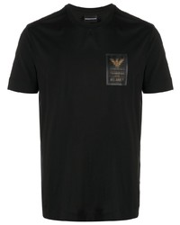 Emporio Armani Logo Patch T Shirt