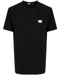 Karl Lagerfeld Logo Plaque T Shirt