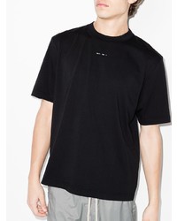 Heliot Emil Logo Print Cotton T Shirt