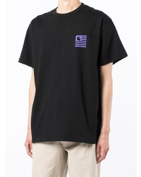 Carhartt WIP Logo Print Cotton T Shirt