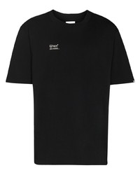 WTAPS Logo Print Cotton T Shirt