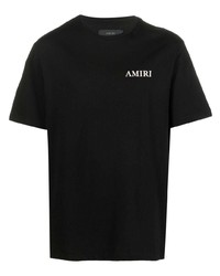 Amiri Logo Print Cotton T Shirt