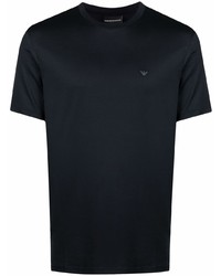 Emporio Armani Logo Print Crew Neck T Shirt