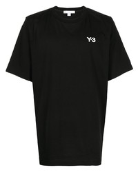 Y-3 Logo Print Crew Neck T Shirt