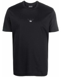 Emporio Armani Logo Print Crewnck T Shirt