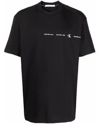 Calvin Klein Jeans Logo Print Crewneck T Shirt