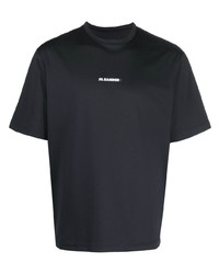 Jil Sander Logo Print Short Sleeve T Shirt