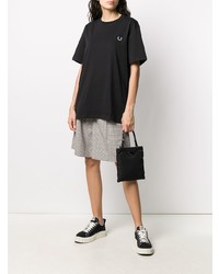 Raf Simons X Fred Perry Logo Print Short Sleeved T Shirt