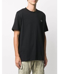 Raf Simons X Fred Perry Logo Print Short Sleeved T Shirt