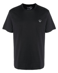 Raf Simons X Fred Perry Logo Print Short Sleeved T Shirt