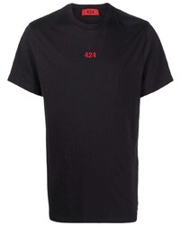 424 Logo Print Short Sleeved T Shirt