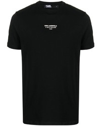 Karl Lagerfeld Logo Stamp T Shirt