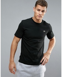Lacoste Sport Logo T Shirt In Black