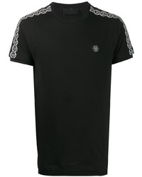 Philipp Plein Logo Tape Crew Neck T Shirt