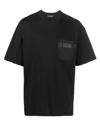 Herno Logo Tape Pocket T Shirt