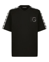 Dolce & Gabbana Logo Tape Technical Jersey T Shirt