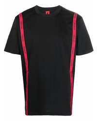 Ferrari Logo Trim Cotton T Shirt