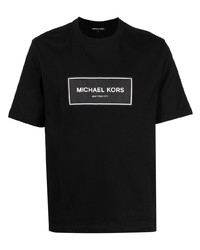 Michael Kors Michl Kors Logo Patch Short Sleeved T Shirt