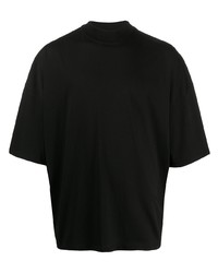 Jil Sander Mock Neck Cotton T Shirt