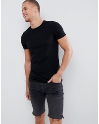 Burton Menswear Muscle Fit T Shirt In Black