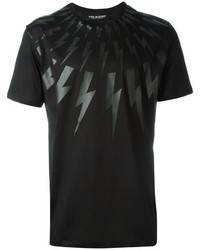 Neil Barrett Lightning Bolt T Shirt