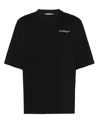Off-White Off Caravag Crowning Skate Ss Tee Blk