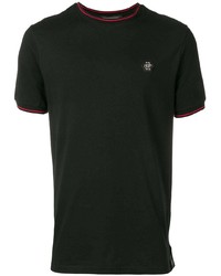 Philipp Plein Original Striped Trim T Shirt